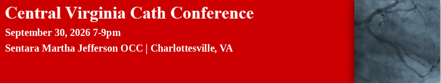 2026 Central VA Cardiac Cath Conference Banner